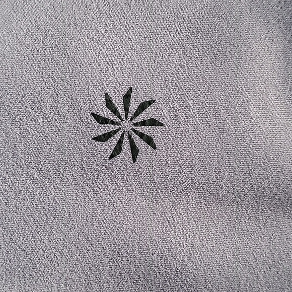 Athleta Salutation Stash Pocket II 7/8 Leggings | Purple | Size Large - Picture 3 of 6